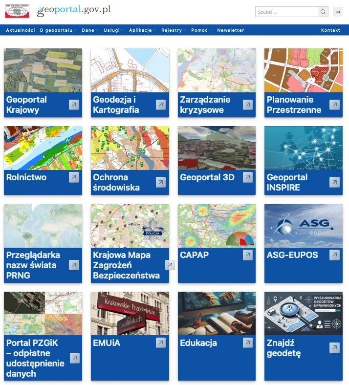 Rządowy geoportalem może dostarczyć wielu pożytecznych informacji o okolicy związanych z geodezją, planowaniem przestrzennym czy nawet bezpieczeństwem.