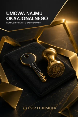Umowa Najmu Okazjonalnego [WZÓR]