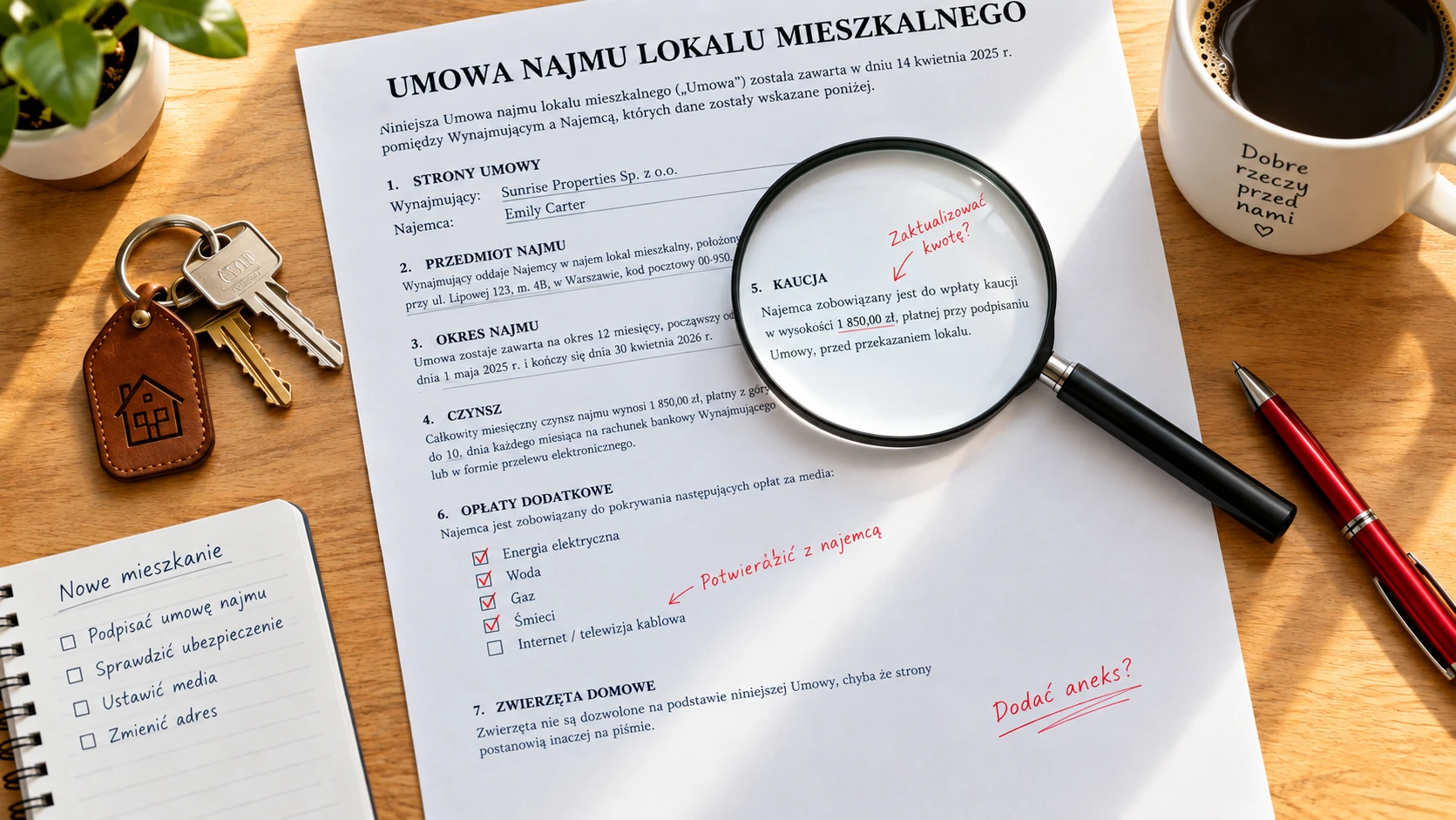 Read more about the article Klauzule niedozwolone w umowie najmu – czego absolutnie nie wpisywać, by nie stracić ochrony?